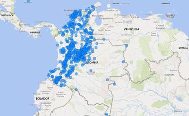 Mapa de casos y muertes por coronavirus por departamentos en Colombia: hoy, 18 de junio