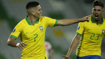 El futbolista, que cumpl&iacute;a 18 a&ntilde;os, cont&oacute; con minutos en la victoria de Brasil ante Per&uacute; en la primera jornada del Preol&iacute;mpico Sudamericano de Colombia.