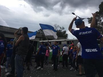 Vive el color del Cruz Azul vs León en el Azteca