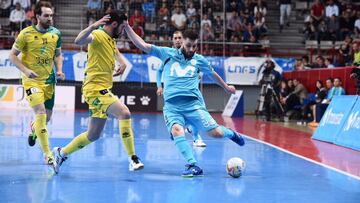 Resumen y resultado del Movistar - Jaén (6-1): El Movistar suma el primer punto goleando