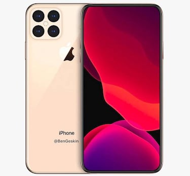 iPhones con nuevo diseño y cámara bajo pantalla con esta nueva patente