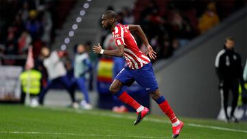 Kondogbia, esta temporada, con el Atlético.