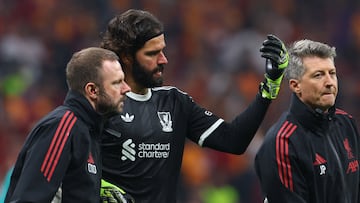 Alisson, roto; se pierde el Madrid