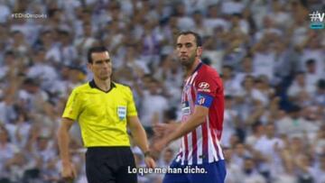 El Día Después desveló lo que hablaron Martínez Munuera y los jugadores del Atlético.
