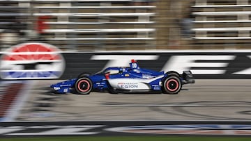 Álex Palou, con el Ganassi en Texas.