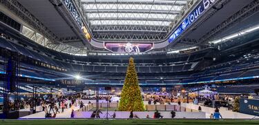 El estadio Santiago Bernabéu acoge la 'Mavidad Bernabeu'. Un envento para toda la familia en el que se puede disfrutar de un buen plan en estas fechas navideñas.