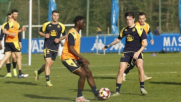 Entrenamiento Deportivo de La Coruña. Iano Rubén