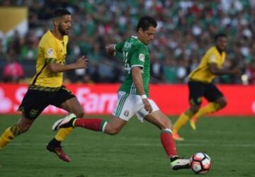 'Chicharito' Hernández fue la figura de México.