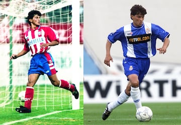 Jugó con el Atlético de Madrid las temporadas 93/94, 94/95 y con el Espanyol desde 1995 hasta 2002