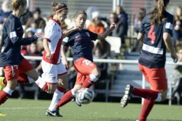 Las mejores imágenes del derbi Rayo-Atlético Féminas