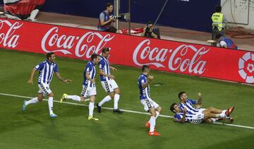 Manu García empató en el minuto 94.