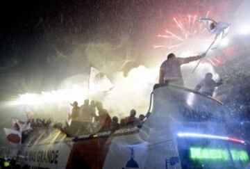 River llenó el Monumental que festejó su tercera Libertadores