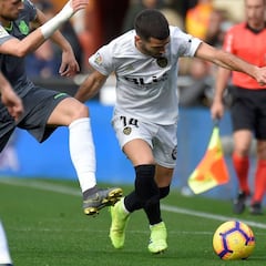 1x1 del Valencia: Gayà no fue suficiente en la vuelta de Guedes