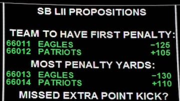 Las apuestas más extrañas para el Super Bowl LII