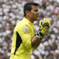 Villar, el héroe albo al tapar un penal: "Fue sólo intuición"