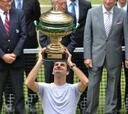 Federer y Murray avisan para Wimbledon en Halle y Queens