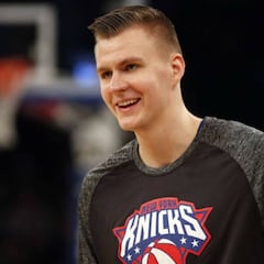 Porzingis se recupera en las instalaciones del Real Madrid