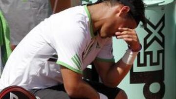 El italiano Fognini, cojo, gana al español Montañés