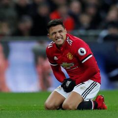 Tottenham 2-0 M. United: Alexis no pudo en Wembley