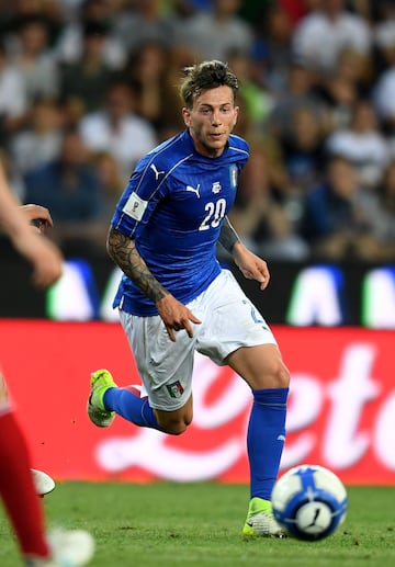 Italy, winger, (23). (Italy are in the playoffs and have yet to qualify)