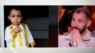 Karim Benzema se emociona con una foto en la que su hijo parece su viva réplica