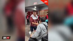 Ángelo Henríquez se retiró del Nacional luego de anotarle a la U y lo que hizo es digno de aplaudir