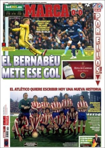 Portadas de la prensa mundial