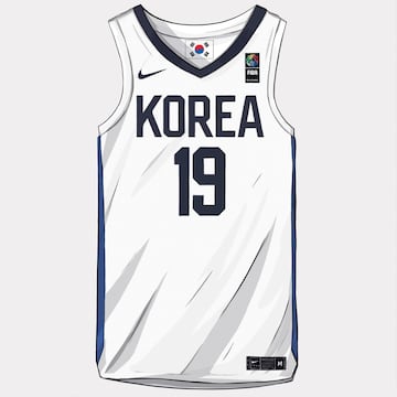 Así son las camisetas que se usarán durante el Mundial de Baloncesto