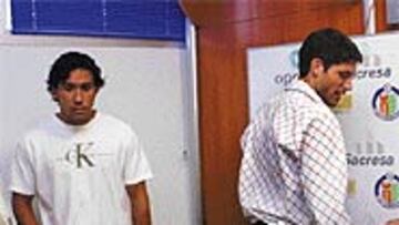 <B>REFUERZOS</B>. Juan Carlos y Vivar Dorado, nuevos jugadores del Getafe.
