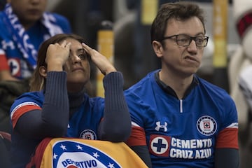 Los rostros de la decepción en Cruz Azul tras perder la final