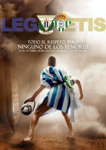 Los carteles del Leganés