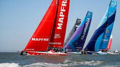 El 'Mapfre' vence en la costera de Itajai dando todo un recital