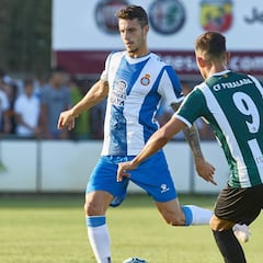 Hermoso juega 45 minutos con un susto sin consecuencias