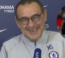 La frase de Sarri sobre Mourinho que desató las risas