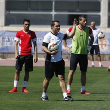 Sergi entra en combustión un día antes de jugar ante el Sevilla