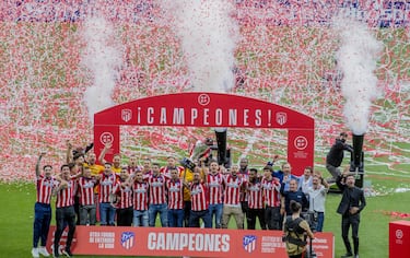 Simeone alcanza los 450 partidos en Liga con el Atlético de Madrid