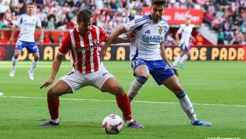 02-10-24. ERIC CURBELO, EN EL PARTIDO ANTE EL REAL ZARAGOZA.