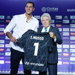 Musso: “Cuando supe del Atleti fue un sí de corazón”