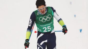 Martí Vigo, en los Juegos de Pyeongchang.