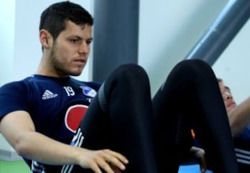 Millonarios se entrena en el gimnasio y piensa en Cortuluá