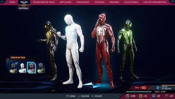 Trajes de Marvel's Spider-Man 2