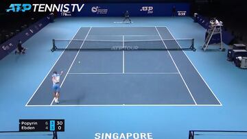 Ni él mismo daba crédito: el fallido golpe de este tenista que ha desatado la mofa en Twitter