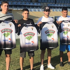 El club Tudelano de España presentó a 4 jugadores de Chivas