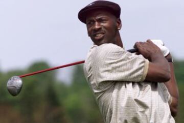 Golfista consumado, es bastante com¨²n verle en torneos ben¨¦ficos.