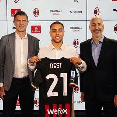 AC Milan anuncia la salida de Sergiño Dest; volverá a Barcelona para definir su futuro