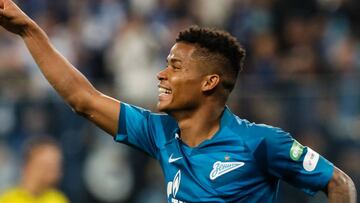 Wilmar Barrios ha jugado los cuatro partidos del Zenit en Champions League.