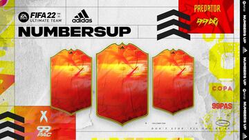 Numbers Up Adidas de FUT FIFA 22: cu¨¢ndo y a qu¨¦ hora empieza