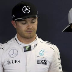 Hamilton: "¿Rosberg mejor? La única diferencia son las averías"