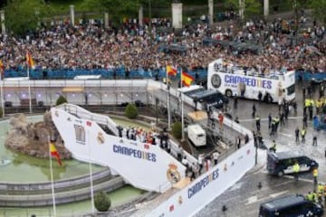 La celebración de Cibeles en imágenes