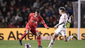 Empate vibrante entre Argentinos Juniors e Independiente en La Paternal